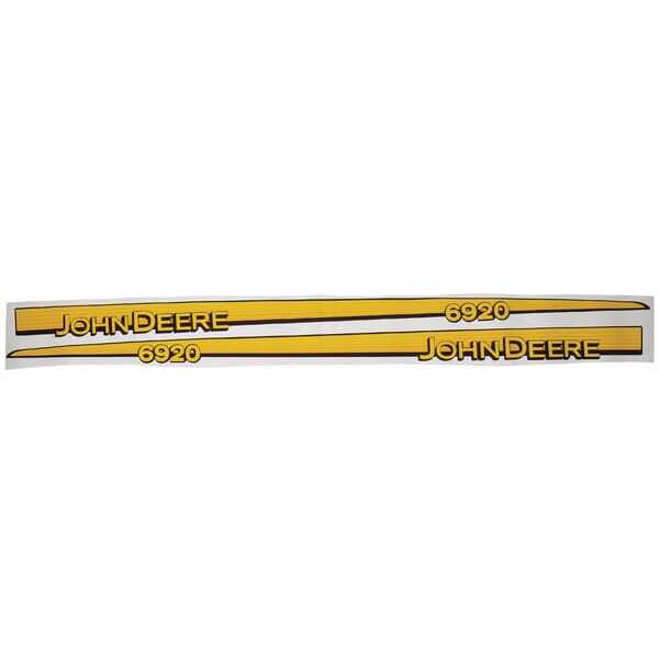 John Deere Stickerset - TR6920JD - Stickerset \
