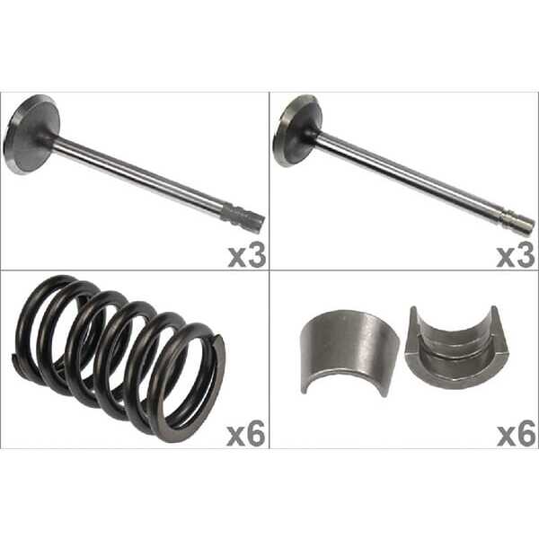 John Deere Motorklepset - VPA6050 - Kleppenset