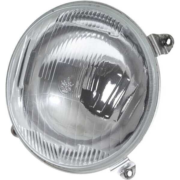 John Deere Koplampen - VPM3298 - Koplamp halogeen, rond, transparant, schroefbevestiging, Bilux Vapormatic