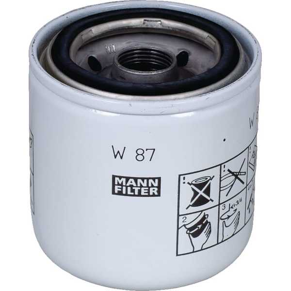 John Deere Oliefilters opschroef metrische schroefdraad - W87GJ - Oliefilter M&H
